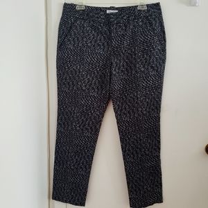 Calvin Klein Black/Grey/White Pants SZ 10